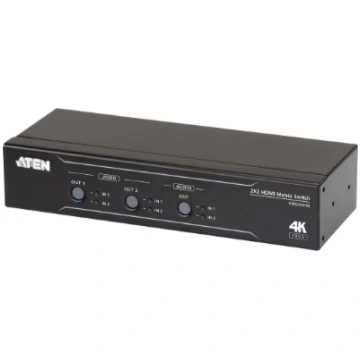Aten , 2x2 True 4K HDMI Matrix Switch with Audio D
