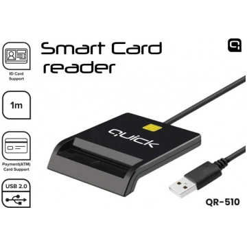 Quick QR-510 Smart ID Card reader USB Noname 47521