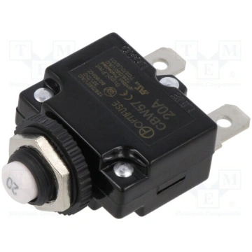 Fuse: thermal; 20A; Imax: 1kA; 125V,250V; 32VDC,50
