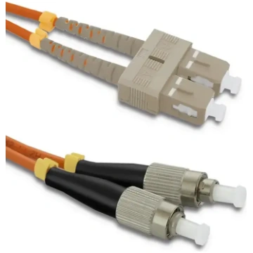 Qoltec Fiber optic patchcord SC/UPC - FC/UPC | Mul