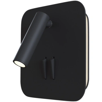 Maytoni Ios 176 LED sienas lampa, leņķveida, melna