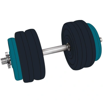 Hantele / Adjustable Synthetic AVENTO 42DF 15kg 48