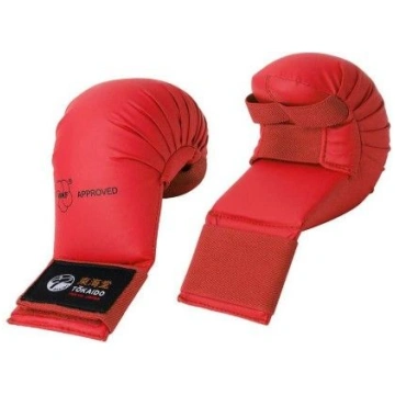 Tokaido Karate cimdi Sparring Gloves WKF sarkani