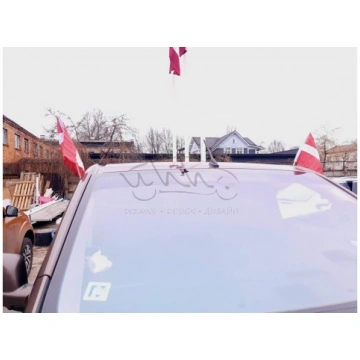 Auto karodziņi 4.gab. komplekts »