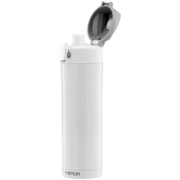 Termokrūze ar slēdzi Glossy Ambition 420ml balta