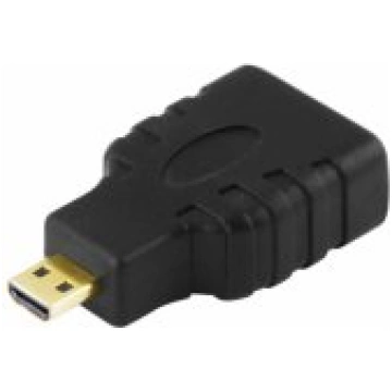 Deltaco High Speed Ethernet adapter Micro HDMI - H