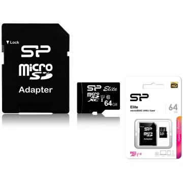 SP MicroSDXC karte 64GB 10. klase Full HD