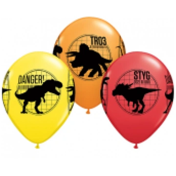 Apdrukāts lateksa balons JURASSIC WORLD: FALLEN KI