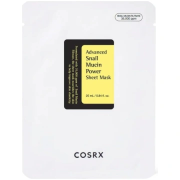 Sejas maska Cosrx Advanced Snail Mucin Power, 25 m