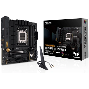 Mainboard, ASUS, AMD B650, SAM5, MicroATX, Memory