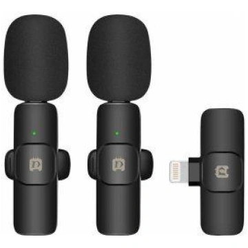Puluz PU3150B 2 x Mic Bezvadu mikrofons