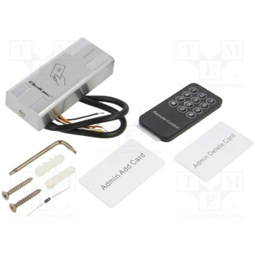 RFID reader; wall mount; 10÷24VDC; IP68; -40÷60°C;