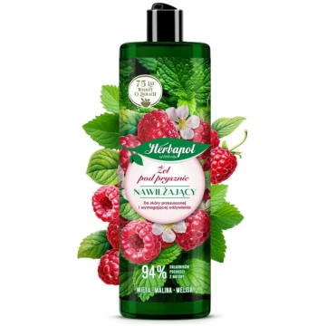 Dušas želeja Herbapol 400 ml — Mitrinoša ar piparm
