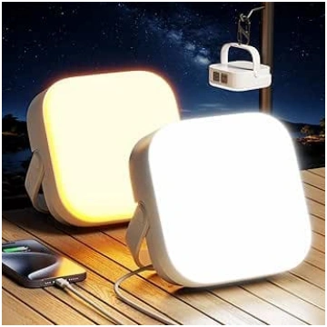 Eventek 2 kempinga lampu komplekts, 4000 lm, 10000
