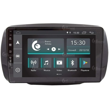 Costum Fit auto radio Smart 453 Android GPS Blueto