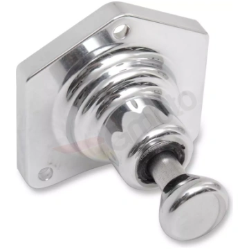 Terry Components hromēts startera pogas vāciņš