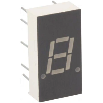 Display: LED | 7-segment | 7.8mm | 0.3" | No.char: