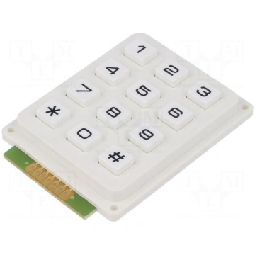Keypad: plastic | No.of butt: 12 | none | plastic 