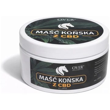Over Cosmetics zirgu ziede ar CBD eļļu 250 g | 590