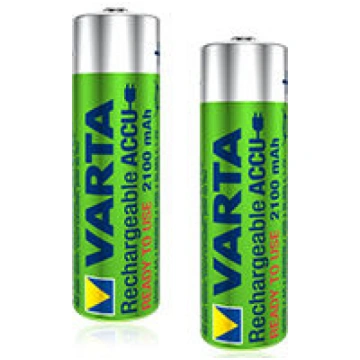Uzlādējamās baterijas Varta 56706101404, AA, 2100 
