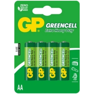 Baterijas GP LR6 (AA), 4 gab./iepak