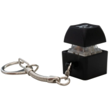 White Shark KEYCHAIN Promo Black Mechanical Switch