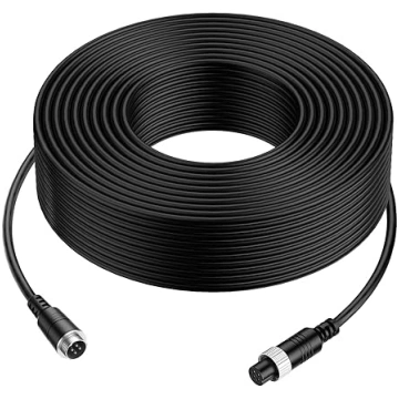 50 ft 15 m Auto video pagarinājuma kabelis 4-pin A