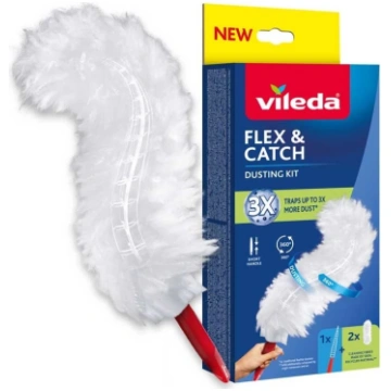 Putekļu slota VILEDA 179432 ar īsu rokturi un 2 Fl