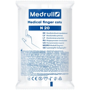 Pirkstiņi gumijas MEDRULL N20