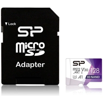 Silicon Power atmiņas karte microSDXC 128GB Superi