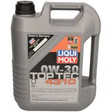 LIQUI MOLY TOP TEC 4310 0W30 5L P003590