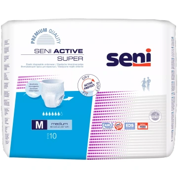 SENI Active Super M biksītes, 10 gab