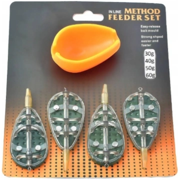 Method feeder Inline barotavu (4 gab) komplekts ar