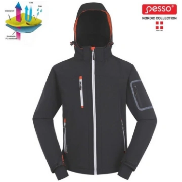 Pesso jaka Softshell ar kapuci Acropolis, M