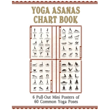 Yoga Asanas Chart Book: lllustrated Yoga Pose Char
