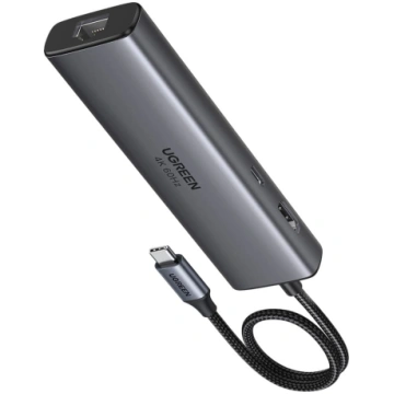 6-in-1 USB-C uz HDMI USB-C USB-C USB-A Ethernet sa