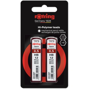 Rotring grafīta komplekts 0,5 mm - 2 gab. - 222125