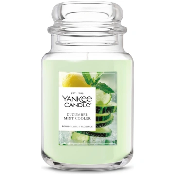 Yankee Candle Cucumber Mint Cooler Aromātiskā svec