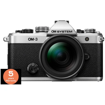 OM SYSTEM OM-3 12-45mm F4.0 PRO silver/black kit