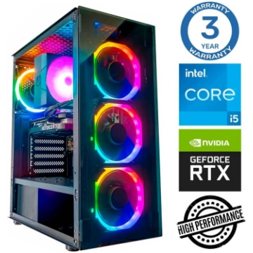 INTOP i5-13400F 16GB 1TB SSD M.2 NVME RTX5060 8GB