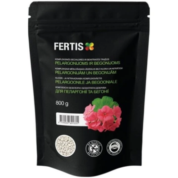 FERTIS kompleksais mēslojums ģerānijām un begonijā