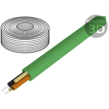 Wire: polimer optical fiber; HITRONIC® POF; duplex