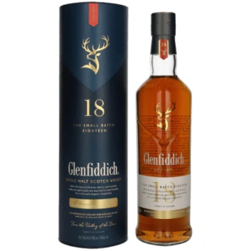 Viskijs - Glenfiddich 18 YO Small Batch 0,7 l 40 %
