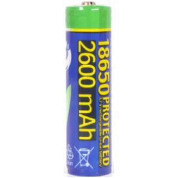 Akumulators Energenie Lithium-ion 18650 Protected 