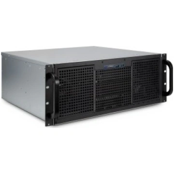 Servera korpuss Inter-Tech 4U-40240, melna krās