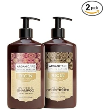 Arganicare Duo (šampūns ar organisko rīcineļļu 400