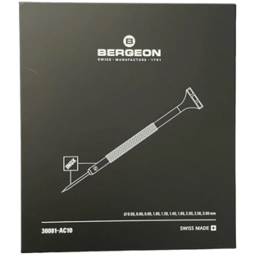 BERGEON 30081-AC10 10 gab. nerūsējošā tērauda pulk