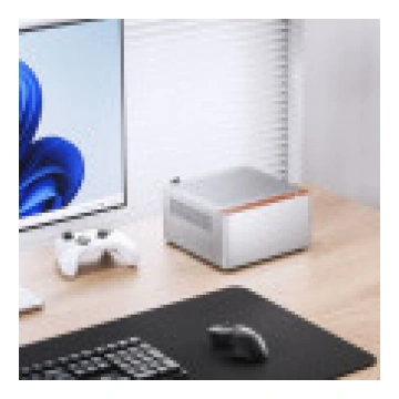 Jonsbo N10 pc-gehuse. mini-tornis. mini-itx-silber