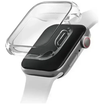 Uniq Garde vāks Apple Watch 45mm, caurspīdīgs