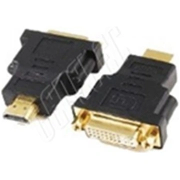 Adapteris Gembird HDMI - DVI, M/F, Melns